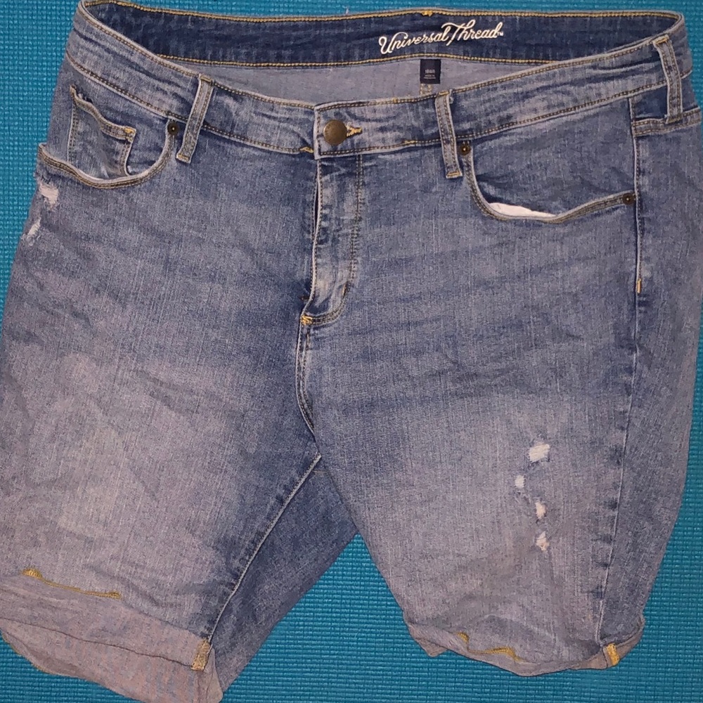 Bermuda Denim Shorts